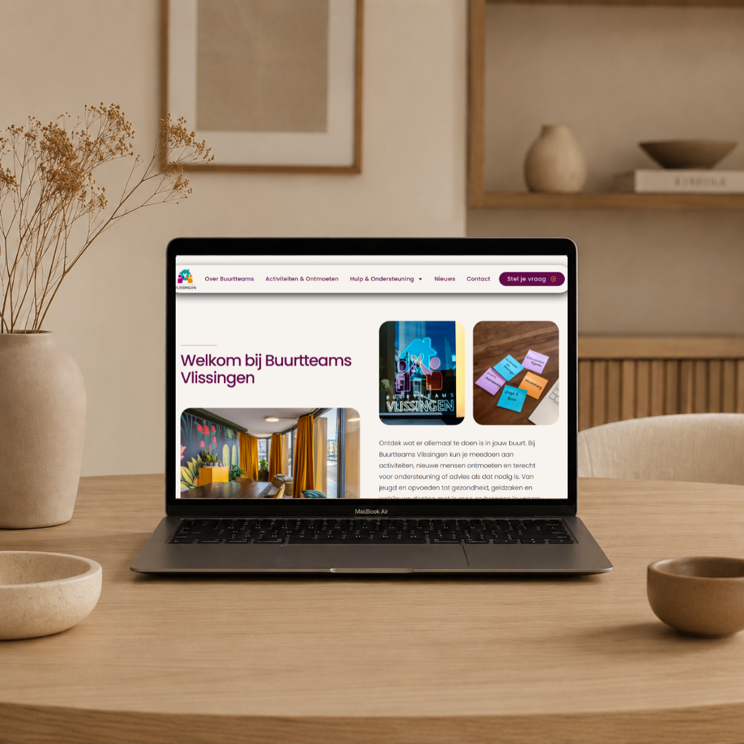 Website realisatie | Buurtteams Vlissingen